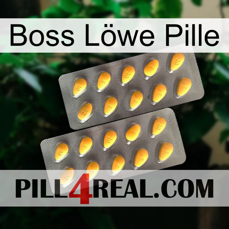Boss Löwe Pille cialis2